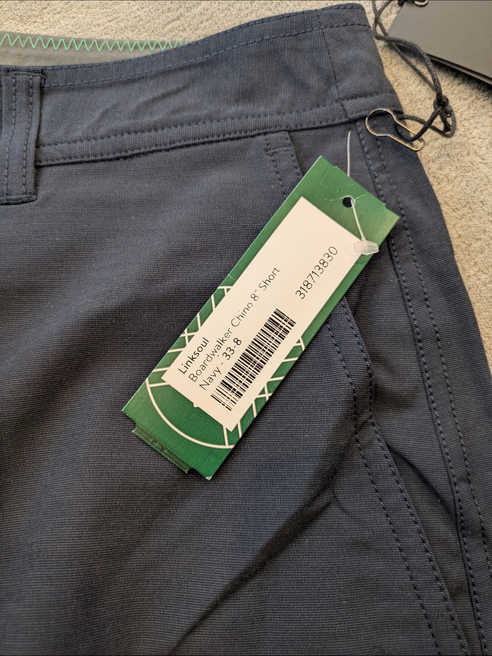 Linksoul Boarwalker Chino 8' Shorts - Picture 3 of 5